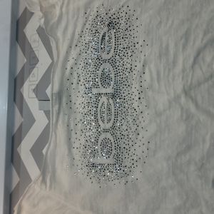 Gorgeous limited edition bebe swarovski top